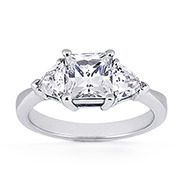 Engagement Rings: Side Stone